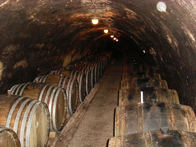 Tufová pivnica tokajského vinárstva